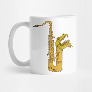 Silurian Saxophone Mug